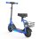 Monopattino elettrico iScooter iK7 250W Autonomia 15km Pneumatici pieni 8,5" Blu