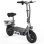 Elektrische step iScooter F2 500W Bereik 30km 10'' Luchtbanden Trommelremmen Grijs