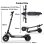 Patinete électrique iScooter W9 1000W Autonomie 45km Pneus 10'' Tout-terrain Freins disque