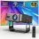 Projecteur Nobrand Android Full HD 1080p 73 W WiFi 200" PTZ Gris