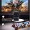 Projecteur Nobrand Full HD 1080p 2000 Lumens 130" LED DLP WiFi Bluetooth Portable