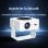Projecteur Nobrand Portable 1080p 45 W 120" Blanc Correction 4 Voies Sans Fil