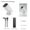 Projecteur portable Nobrand P30 720P 280 Lumens 120" WiFi Bluetooth Android