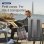 Imprimante thermique Bluetooth portable A4 Nobrand sans encre noire