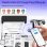 Imprimante thermique Bluetooth USB Nobrand A4 203 DPI sans encre