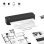 Imprimante thermique portable Bluetooth Nobrand A4 sans encre USB noire