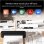 Imprimante thermique portable Bluetooth USB Nobrand A4 sans encre noire