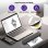 Imprimante thermique Bluetooth portable Nobrand A4 sans encre noire