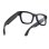 Nobrand Lunettes intelligentes Caméra 8 MP Bluetooth IA Traduction Noir