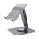 Nobrand Soporte giratorio de mesa para tabletas con 8 puertos HDMI 4K, universal, gris