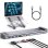 Nobrand Hub USB-C 8 en 1 Station d'Accueil USB-C Aluminium HDMI PD SD TF 25 Gbps Argent