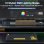 Teclado AULA F75 mecánico 75% RGB inalámbrico Hot Swap US ANSI