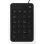 Tastatur TnB MPV1 USB kompakt 19 Tasten schwarz für Laptop