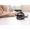Ratón BakkerElkhuizen Oyster con cable USB 1200 DPI negro y plata vertical