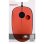 Muis TnB MUSUNSETRD USB-A USB-C 1000 DPI Rood Ambidextrous