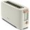 Broodrooster Moulinex Morning Long-Slot LS2M0A10 1 Lange Sleuf 1000 W 7 Bruiningsstanden Kruimellade Gebroken wit