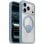 Funda OtterBox Symmetry Stand MagSafe Bleu Transparent pour iPhone 18 Pro/17 Pro