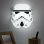 Lámpara Star Wars Máscara Stormtrooper 22 cm USB y pilas
