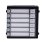 Module d’extension 6 boutons Hikvision IP65 compatible vidéo interphone