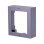 Boîtier de surface en aluminium Hikvision DS-KD-ACW1 gris robuste