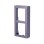 Scatola Grigia in Alluminio per Citofono Video Hikvision DS-KD-ACW2 Robusta e Compatta