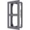 Scatola Grigia in Alluminio per Citofono Video Hikvision DS-KD-ACW2 Robusta e Compatta
