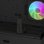 ATX PC-behuizing DarkFlash DS500 RGB Zwart RGB-ventilatoren