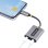 Divisor USB-C Startech Usbc-audio-splitter 2 Portas 3,5mm DAC 24 Bits