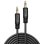 Kabel Audio Lindy 35641 3,5 mm mannelijk naar mannelijk 1 m afgeschermd zwart