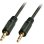 Kabel Audio Lindy 35641 3,5 mm mannelijk naar mannelijk 1 m afgeschermd zwart