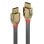 Cable HDMI Lindy Línea Dorada 2.1 Ultra Alta Velocidad 1m