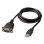 USB-Seriell Adapter Lindy 43413 Grau 1,5 m USB A RS-232 Stecker