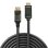 Cabo Adaptador Lindy DisplayPort para HDMI 4K30 0,5 m Preto