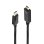 Cabo Adaptador Lindy DisplayPort para HDMI 4K30 0,5 m Preto