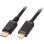 Cabo Adaptador Lindy DisplayPort para HDMI 4K30 0,5 m Preto