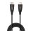 Câble HDMI Lindy 60m Fibre Optique Hybride 48 Gbit/s Noir