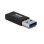 Adaptateur USB A male vers USB C femelle Port Designs Twin Pack