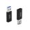 Adaptateur USB A male vers USB C femelle Port Designs Twin Pack