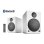 Haut-parleurs Wavemaster Cube Neo Blanc 2 voies sans fil 50W Bluetooth optique