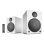 Haut-parleurs Wavemaster Cube Neo Blanc 2 voies sans fil 50W Bluetooth optique