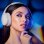 Auriculares Panasonic RB-M600B inalámbricos Bluetooth con cancelación de ruido, beige