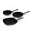 Juego de sartenes Berlinger Haus Anthracite 3 piezas aluminio forjado inducción 20/24/28 cm