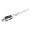Kabel TnB TCUSBC100W USB-C 100W 2m Aluminium Weiß