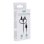 Cable TnB Way WCBL3IN1 USB 3 em 1 Lightning USB-C Micro USB 1 m Preto