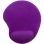 Tappetino mouse TnB TSED100PL con poggiapolsi in gel viola