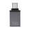 Hub TnB 4 ports USB 2.0 480 Mbit/s modèle HUBUSB4ALU aluminium