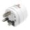 Adaptador Hama Type G RU Type F Branco
