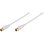 Cable de antena coaxial Vivanco 1,5 m conectores macho y hembra