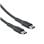 Cable USB-C SBS 60 W 2 m USB 2.0 Negro