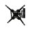 Peerless PA746 Support Mural TV 32 à 50" VESA 100x100 à 400x400 Max 36Kg